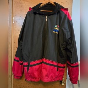 Unisex Black and Red Jacket